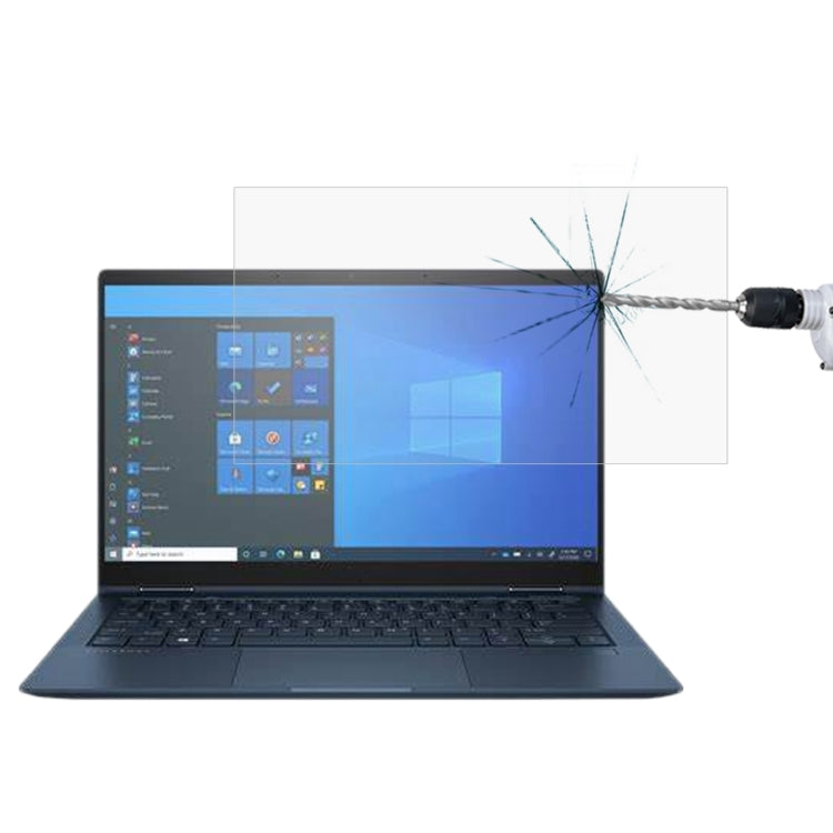 Laptop Screen HD Tempered Glass Protective Film, For HP Elite Dragonfly 13.3 inch, For HP ENVY 13 13.3 inch, For HP ENVY 13 Wood 13.3 inch, For HP ProBook x360 435 G7 13.3 inch, For HP ProBook430 G7 13.3 inch, For HP Probook635 Areao G7 13.3 inch