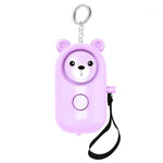 130dB LED Personal Alarm Pull Ring Outdoor Self - defense Products - Trustpick