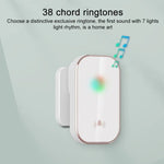 2 in 1 Waterproof Long Distance Remote Control Wireless Doorbell - Trustpick