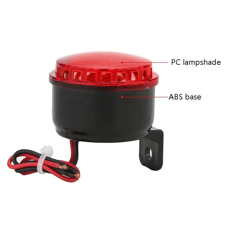 2 PCS BC - 3K 5 - 24V Industrial Sound And Light Alarm Motorcycle Sound Light Alarm - Trustpick