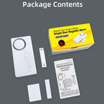 4 in 1 Door Magnet Refrigerator Delayed Door Closing Bell Anti - theft Alarm (3V) - Trustpick
