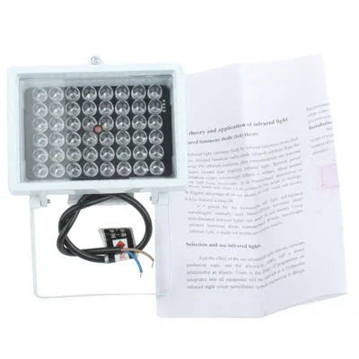 48 LED Auxiliary Light for CCD Camera, IR Distance: 50m (ZT - 48W) , Size: 9x12.5x8cm - Trustpick