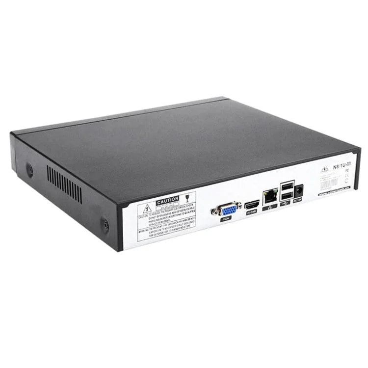 4CH H.264 720P HD Bullet IP Camera NVR Kit, 30m IR Night Vision, Support Video / Audio Input - Trustpick