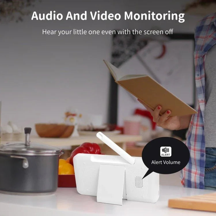 5 Inch HD Baby Monitor Wireless Wifi Baby Care Camera - Trustpick