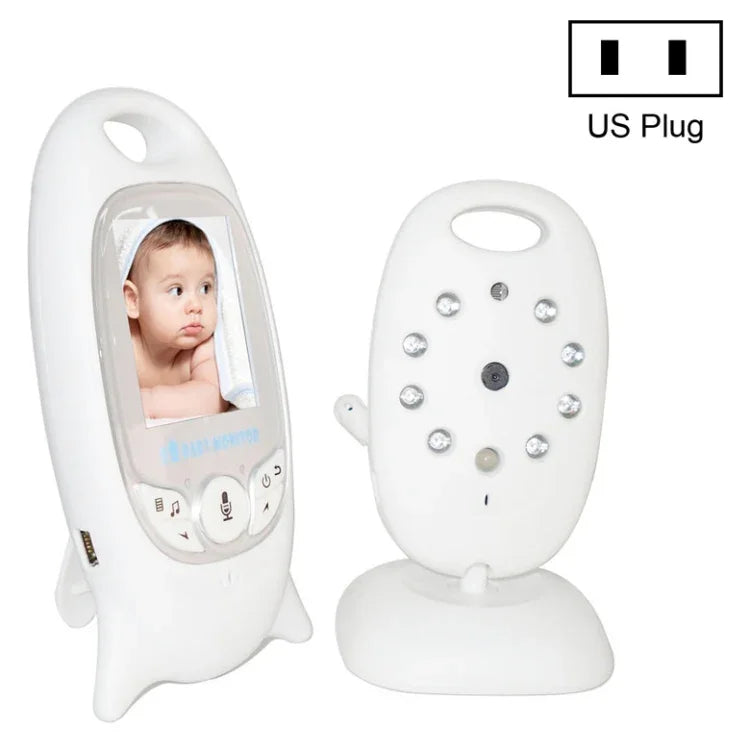VB601 Tragbares Babyphone mit 2,0-Zoll-LCD-Bildschirm, Gegensprechfunktion und Nachtsicht – einfach und komfortabel.
