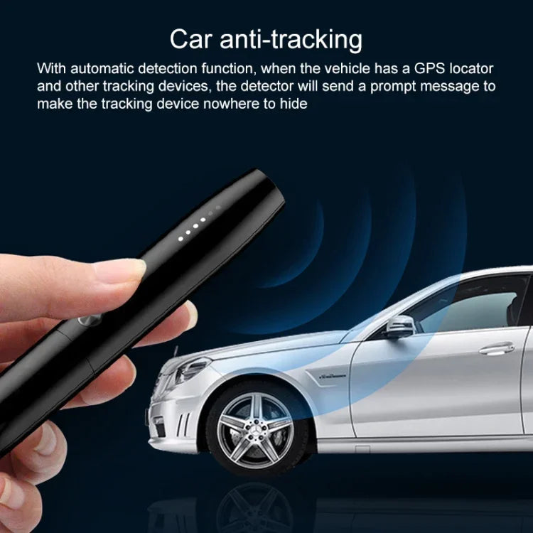 WT09 IR-Kameraobjektivdetektor, drahtlose Signalerkennung, Gerätefinder, Anti-Tracking-GPS-Radar-Funkfrequenzdetektor