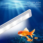 XY-60K Dreireihige Aquarienglas-Fischtank-LED-Aquarienhalterungslampen, US-Stecker, XY-60K Dreireihig