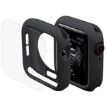 ENKAY Hat-Prince 2-in-1 TPU-Schutzhülle (halb-umschließend) + 3D-Vollbild-PET-Displayschutzfolie (gebogen, hitzebeständig) für Apple Watch Series 6 / 5 / 4 / SE3 / 2 / 1 (40 mm, 40 mm)