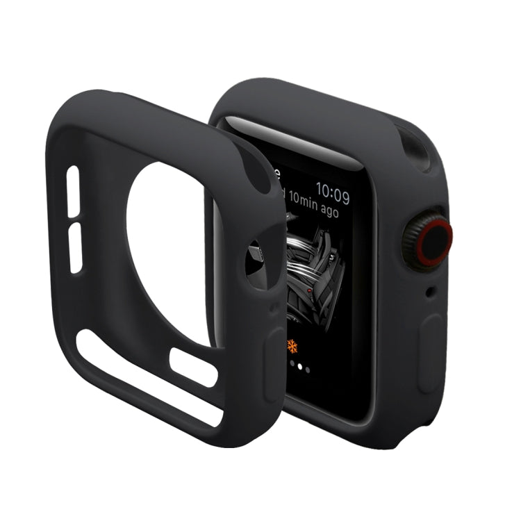 ENKAY Hat-Prince 2-in-1 TPU-Schutzhülle (halb-umschließend) + 3D-Vollbild-PET-Displayschutzfolie (gebogen, hitzebeständig) für Apple Watch Series 6 / 5 / 4 / SE3 / 2 / 1 (40 mm, 40 mm)