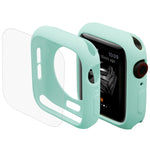 ENKAY Hat-Prince 2-in-1 TPU-Schutzhülle (halb-umschließend) + 3D-Vollbild-PET-Displayschutzfolie (gebogen, hitzebeständig) für Apple Watch Series 6 / 5 / 4 / SE3 / 2 / 1 (40 mm, 40 mm)