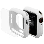 ENKAY Hat-Prince 2-in-1 TPU-Schutzhülle (halb-umschließend) + 3D-Vollbild-PET-Displayschutzfolie (gebogen, hitzebeständig) für Apple Watch Series 6 / 5 / 4 / SE3 / 2 / 1 (40 mm, 40 mm)