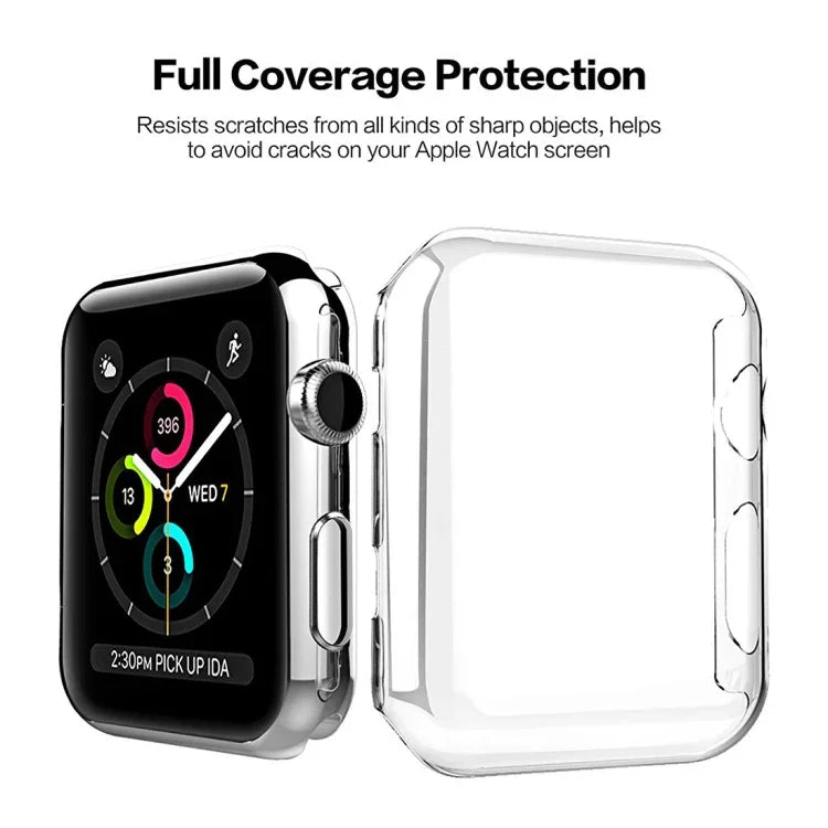 Transparente Schutzhülle aus Polycarbonat für Apple Watch Series 3 / 2 / 1 (42 mm)