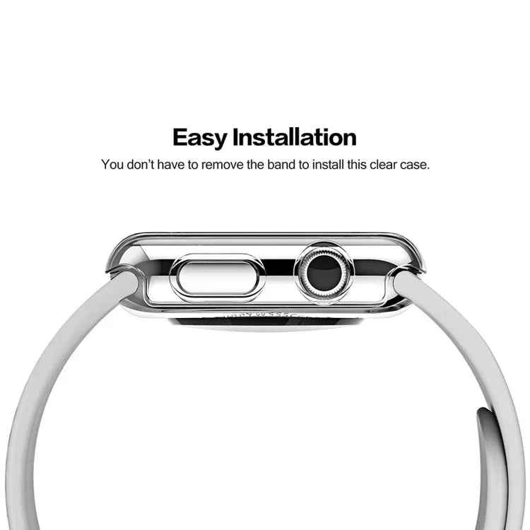 Transparente Schutzhülle aus Polycarbonat für Apple Watch Series 3 / 2 / 1 (42 mm)