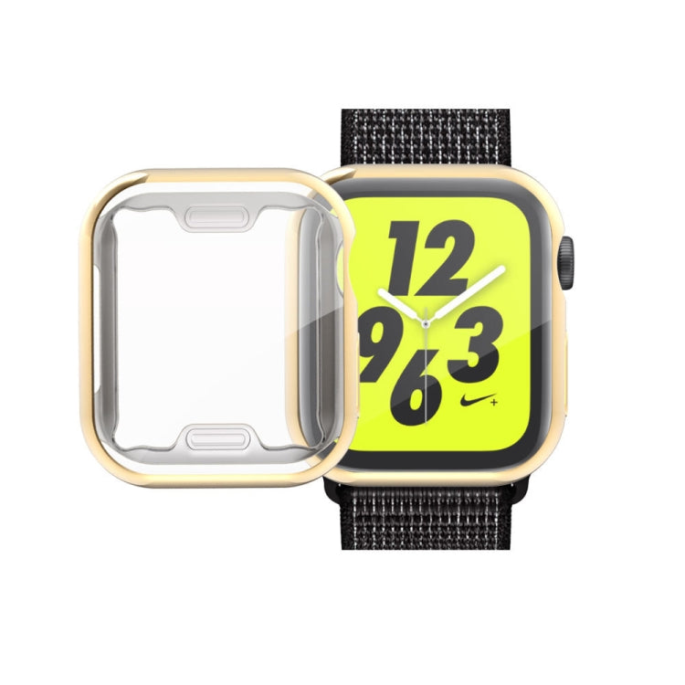 Vollständige Schutzhülle aus TPU mit Beschichtung für Apple Watch Series 6 / 5 / 4 / Watch SE 44 mm
