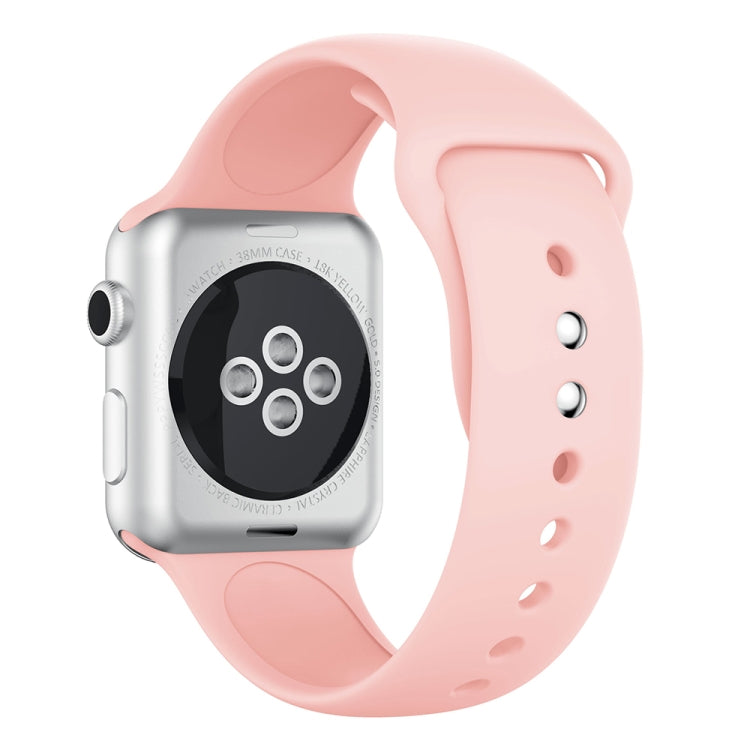 Silikon-Armband mit Doppelnieten für Apple Watch Series 3, 2 und 1 (42 mm), Apple Watch 42 mm