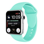 Silikon-Armband mit Doppelnieten für Apple Watch Series 3, 2 und 1 (42 mm), Apple Watch 42 mm