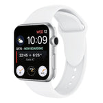 Silikon-Armband mit Doppelnieten für Apple Watch Series 3, 2 und 1 (42 mm), Apple Watch 42 mm