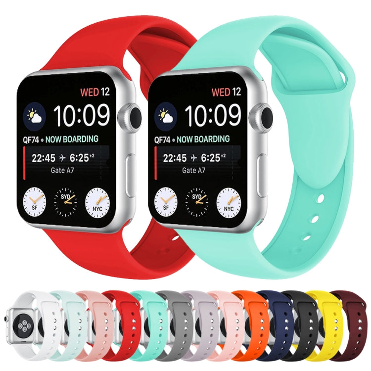 Silikon-Armband mit Doppelnieten für Apple Watch Series 3, 2 und 1 (42 mm), Apple Watch 42 mm