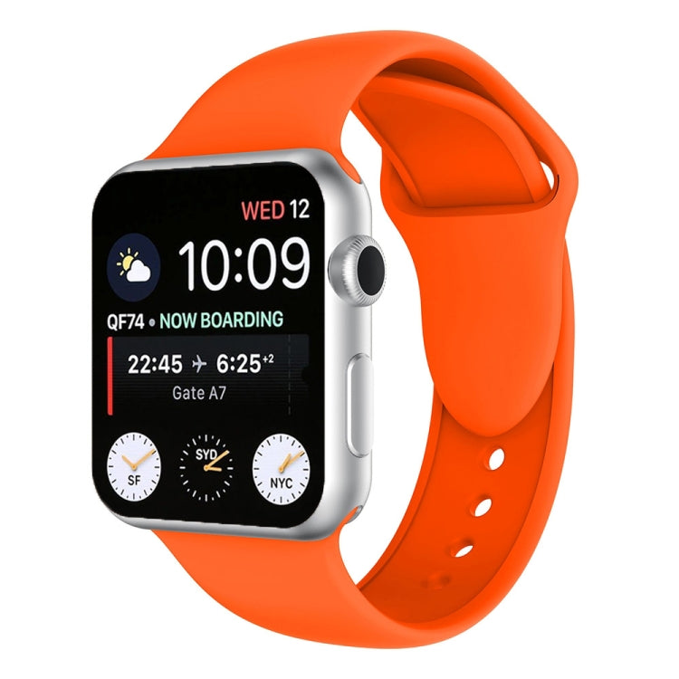 Silikonarmband mit Doppelnieten für Apple Watch Series 3, 2 und 1 (38 mm)