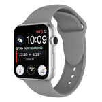 Silikonarmband mit Doppelnieten für Apple Watch Series 3, 2 und 1 (38 mm)