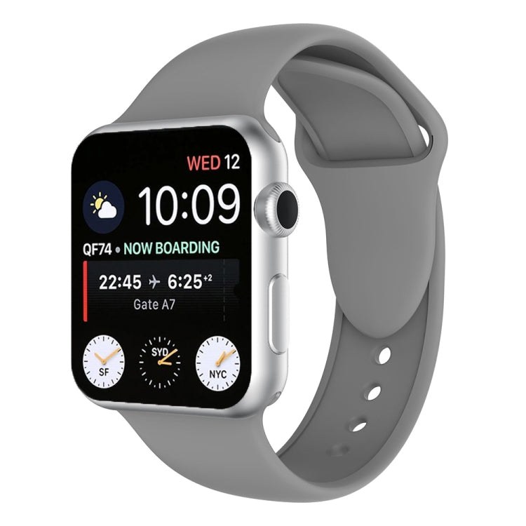 Silikonarmband mit Doppelnieten für Apple Watch Series 3, 2 und 1 (38 mm)