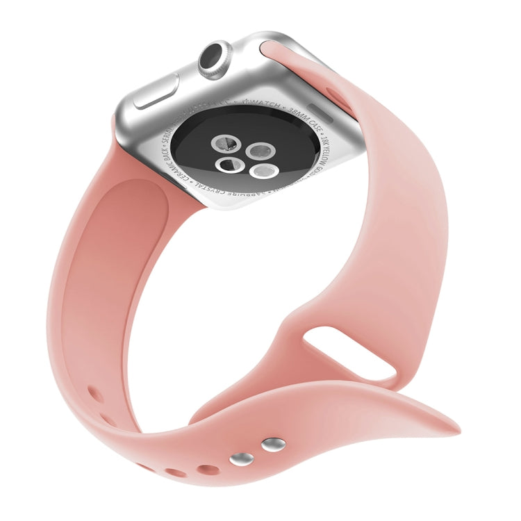 Silikonarmband mit Doppelnieten für Apple Watch Series 3, 2 und 1 (38 mm)