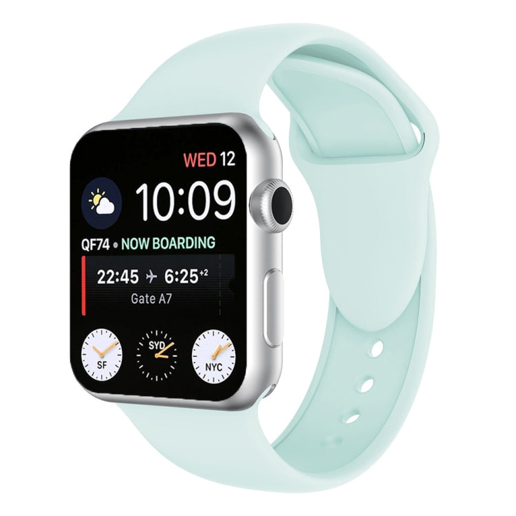 Silikonarmband mit Doppelnieten für Apple Watch Series 3, 2 und 1 (38 mm)