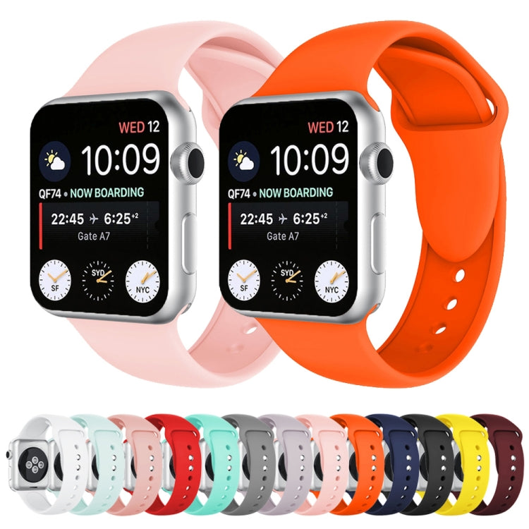 Silikonarmband mit Doppelnieten für Apple Watch Series 3, 2 und 1 (38 mm)
