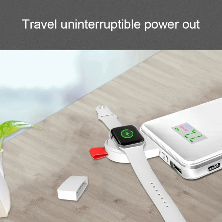 A3 Universelles, tragbares, magnetisches Qi-Standard-Ladegerät für Apple Watch Series 4, 3, 2 und 1