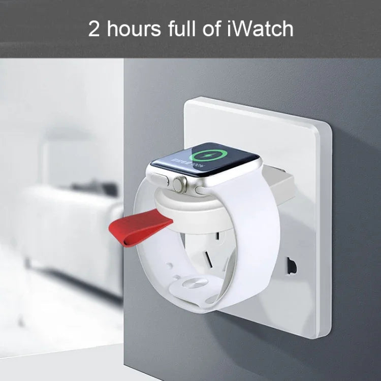 A3 Universelles, tragbares, magnetisches Qi-Standard-Ladegerät für Apple Watch Series 4, 3, 2 und 1