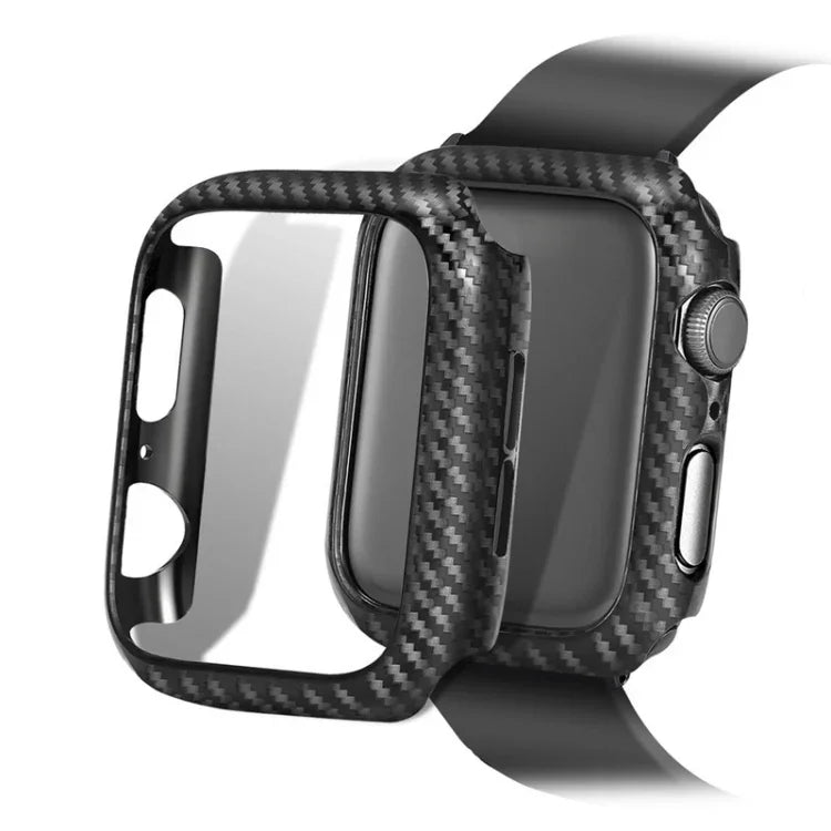 Schutzhülle aus PC-Carbonfaser für Apple Watch Series 6 / 5 / 4 / Watch SE 44 mm