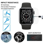 9H 2.5D Schutzglasfolie aus gehärtetem Glas für Apple Watch Series 6 / 5 / 4 / Watch SE 44 mm