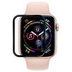 Displayschutzfolie aus weichem PET für Apple Watch Series 3 / 2 / 1 (42 mm), die das gesamte Display abdeckt