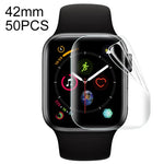 50 Stück Schutzhülle aus weichem Hydrogel für Apple Watch Series 3 / 2 / 1 42 mm (50 Stück)