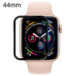 Displayschutzfolie aus weichem PET für Apple Watch Series 6 / 5 / 4 / Watch SE 44 mm, transparent (1 Stück)