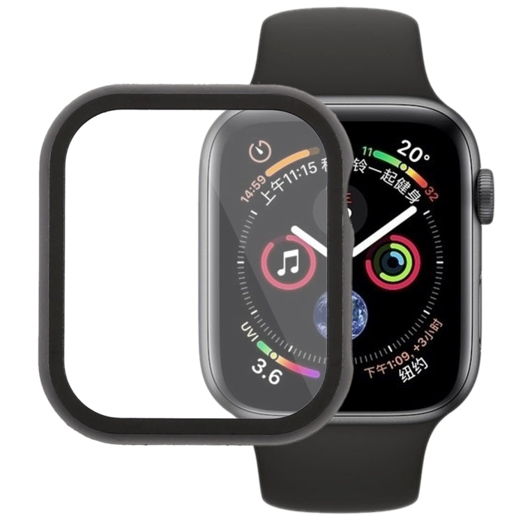 Schutzhülle mit Metallfrontrahmen für Apple Watch Series 6 / 5 / 4 / Watch SE 44 mm