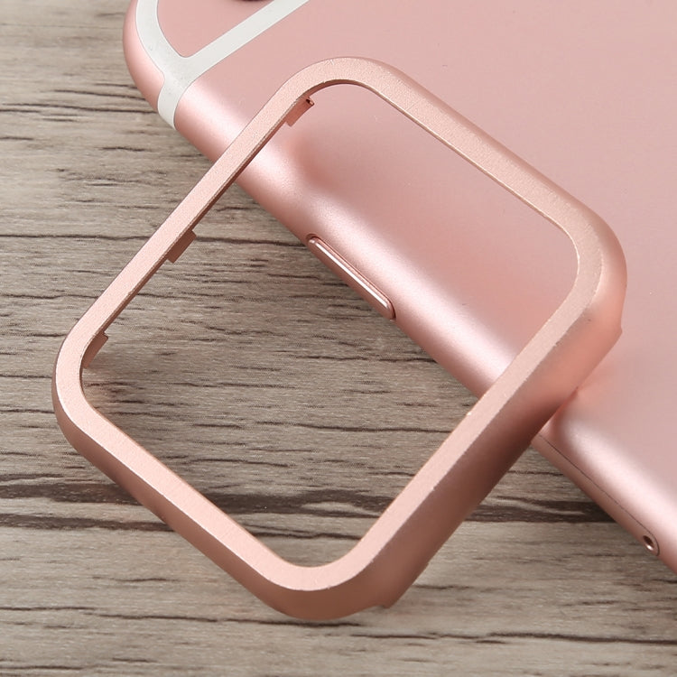 Schutzhülle mit Metallfrontrahmen für Apple Watch Series 6 / 5 / 4 / Watch SE 44 mm