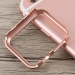 Schutzhülle mit Metallfrontrahmen für Apple Watch Series 6 / 5 / 4 / Watch SE 44 mm