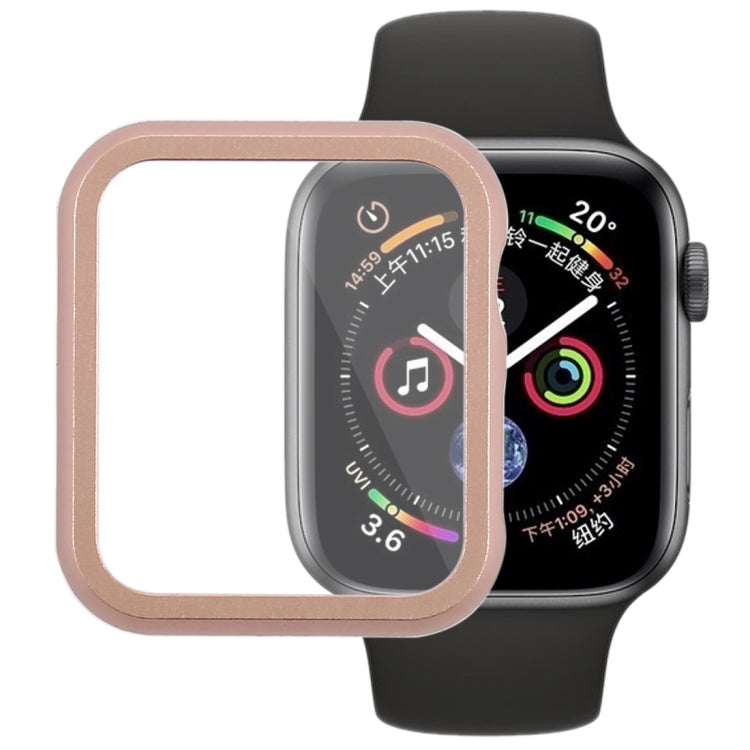 Schutzhülle mit Metallfrontrahmen für Apple Watch Series 6 / 5 / 4 / Watch SE 44 mm