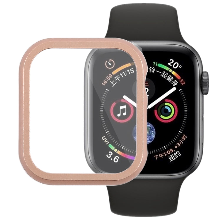 Schutzhülle mit Metallfrontrahmen für Apple Watch Series 6 / 5 / 4 / Watch SE 44 mm