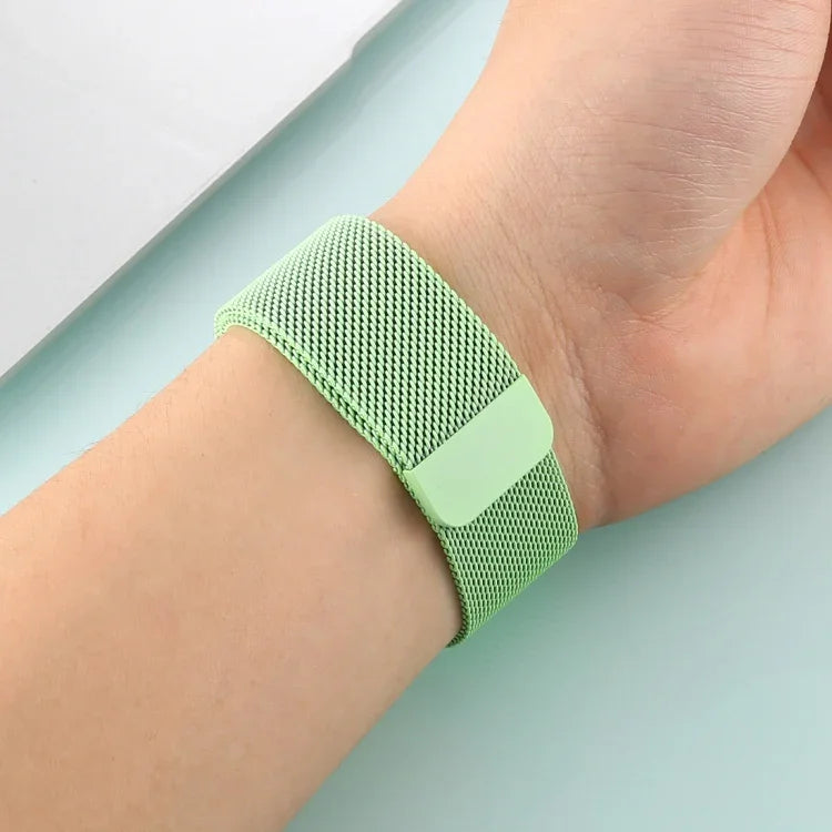 Für Apple Watch Series 7 41 mm / 6 &amp; SE &amp; 5 &amp; 4 40 mm / 3 &amp; 2 &amp; 1 38 mm: Farbwechselndes magnetisches Nylon-Armband, 40 mm