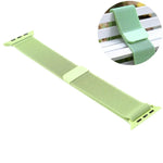 Für Apple Watch Series 7 41 mm / 6 &amp; SE &amp; 5 &amp; 4 40 mm / 3 &amp; 2 &amp; 1 38 mm: Farbwechselndes magnetisches Nylon-Armband, 40 mm