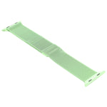 Für Apple Watch Ultra 49 mm &amp; Watch Ultra 2 49 mm / Series 10 46 mm / 9 &amp; 8 &amp; 7 45 mm / SE 3 &amp; SE 2 &amp; 6 &amp; SE 5 &amp; 4 44 mm / 3 &amp; 2 &amp; 1 42 mm: Farbwechselndes magnetisches Nylon-Armband, 44 mm