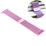 Für Apple Watch Ultra 49 mm &amp; Watch Ultra 2 49 mm / Series 10 46 mm / 9 &amp; 8 &amp; 7 45 mm / SE 3 &amp; SE 2 &amp; 6 &amp; SE 5 &amp; 4 44 mm / 3 &amp; 2 &amp; 1 42 mm: Farbwechselndes magnetisches Nylon-Armband, 44 mm