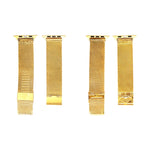 304 Stainless Steel Milanese Watch Band with Connector For Apple Watch Ultra 49mm&Watch Ultra 2 49mm / Series 10 46mm / 9&8&7 45mm / SE 3&SE 2&6&SE&5&4 44mm / 3&2&1 42mm, For Apple Watch Series  7  45mm / & 6 & SE & 5 & 4 44mm