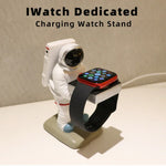 Kabellose Ladehalterung mit Astronautenmotiv für Apple Watch, für Apple Watch