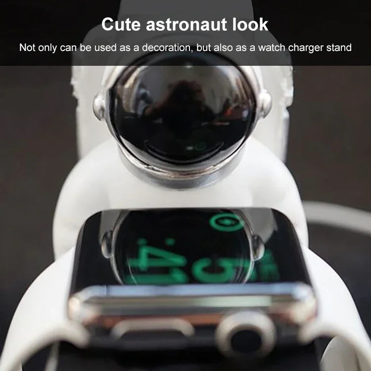 Kabellose Ladehalterung mit Astronautenmotiv für Apple Watch, für Apple Watch