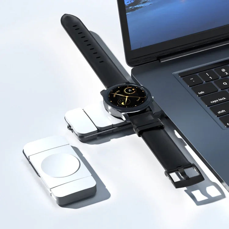 U8S USB-/Typ-C Magnetisches Schnellladegerät für Samsung Watch 3/4, 4 Classic, Active 1/2