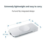 U8S USB-/Typ-C Magnetisches Schnellladegerät für Samsung Watch 3/4, 4 Classic, Active 1/2