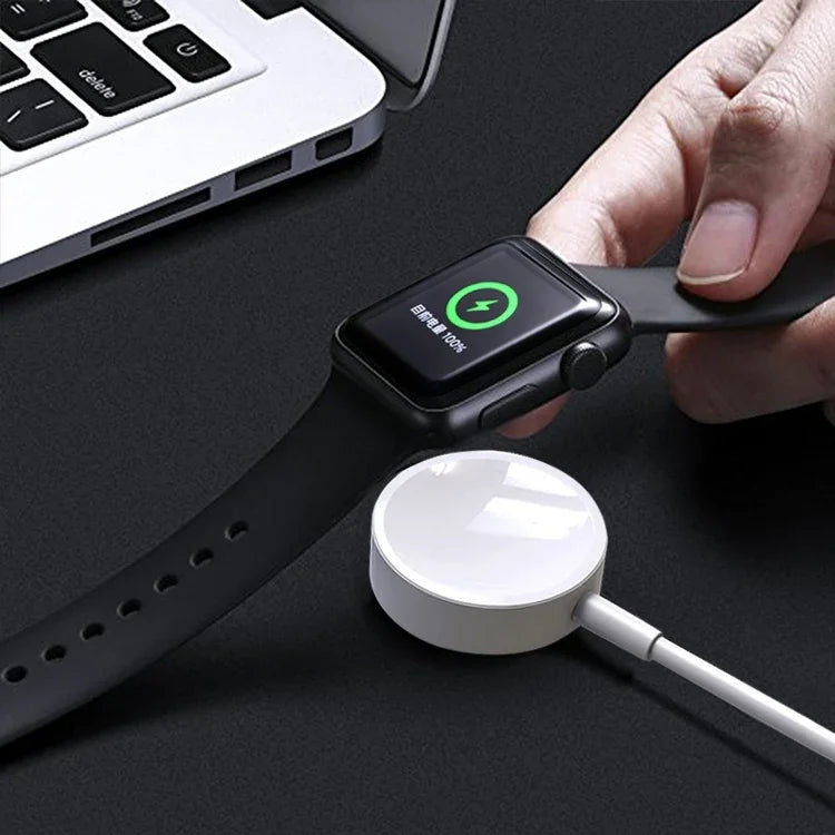 2 m langes magnetisches kabelloses Ladegerät für Apple Watch Series Ultra &amp; 10 / 9 / 8 / 7 / 6 / 5 / 4 / 3 / 2, 2 m